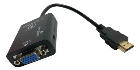 Cabo Adaptador Hdmi X Vga Com P2 Kap-v079 - Foto 2