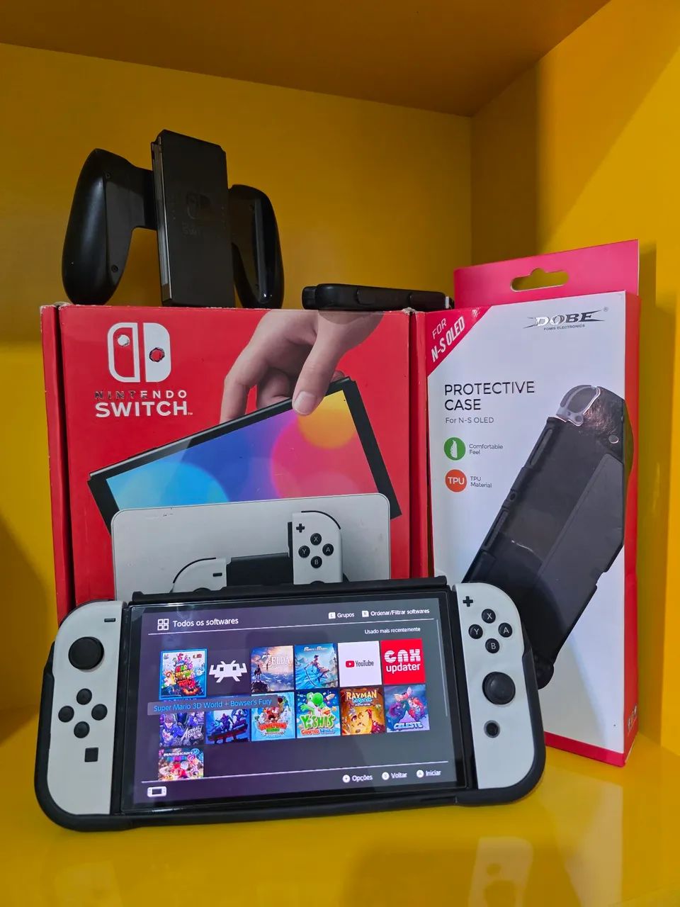 Nintendo switch oled desbloqueado 
