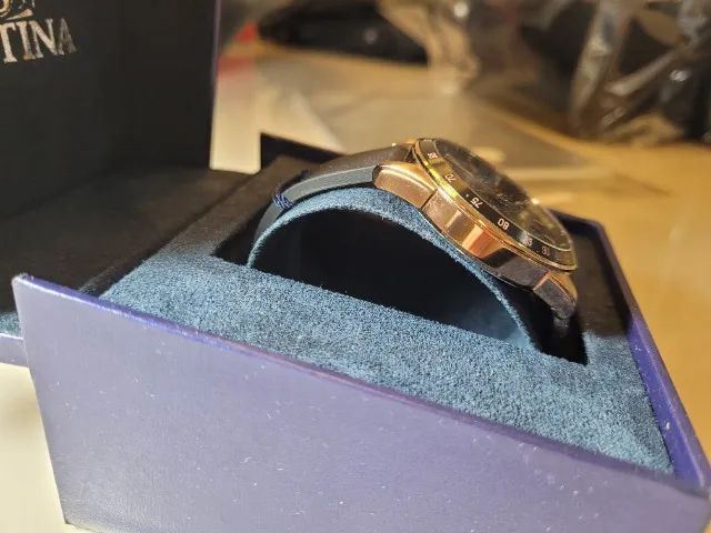 RELÓGIO FESTINA DOURADO ROSÉ F16846 - Foto 4