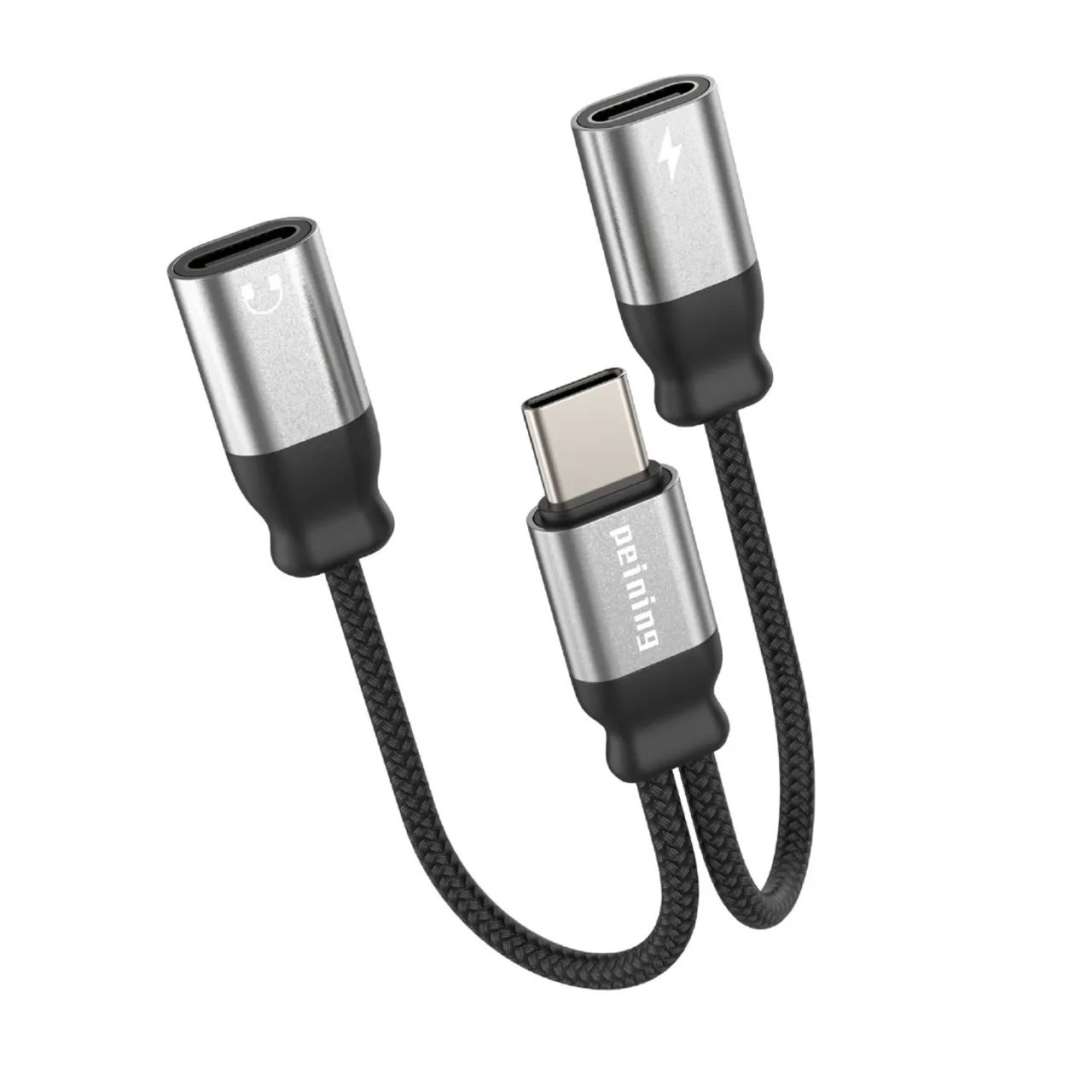 Adaptador Tipo C para Tipo C+Tipo C - PEI-CT06 - Foto 3