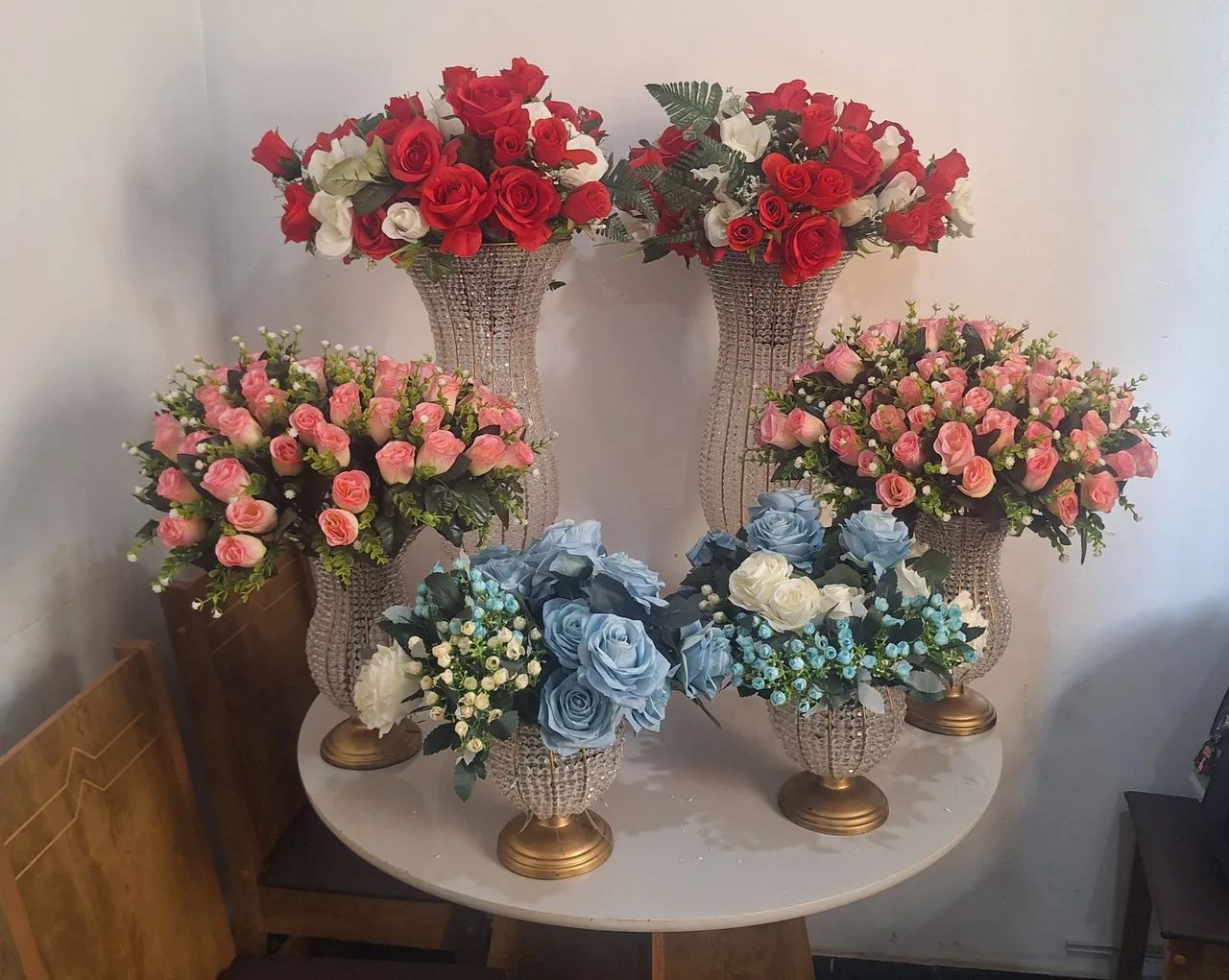 Aluguel vasos em pedraria com ou sem flores - Foto 3