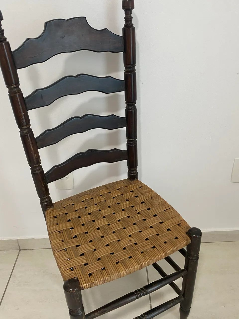 6 Cadeira vintage de madeira  - Foto 3