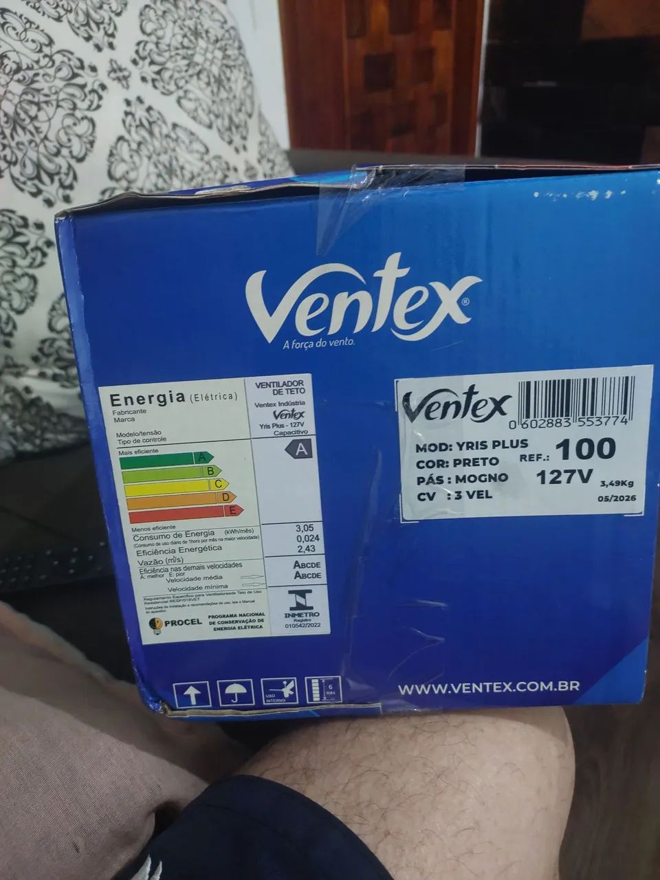 Ventilador de teto 