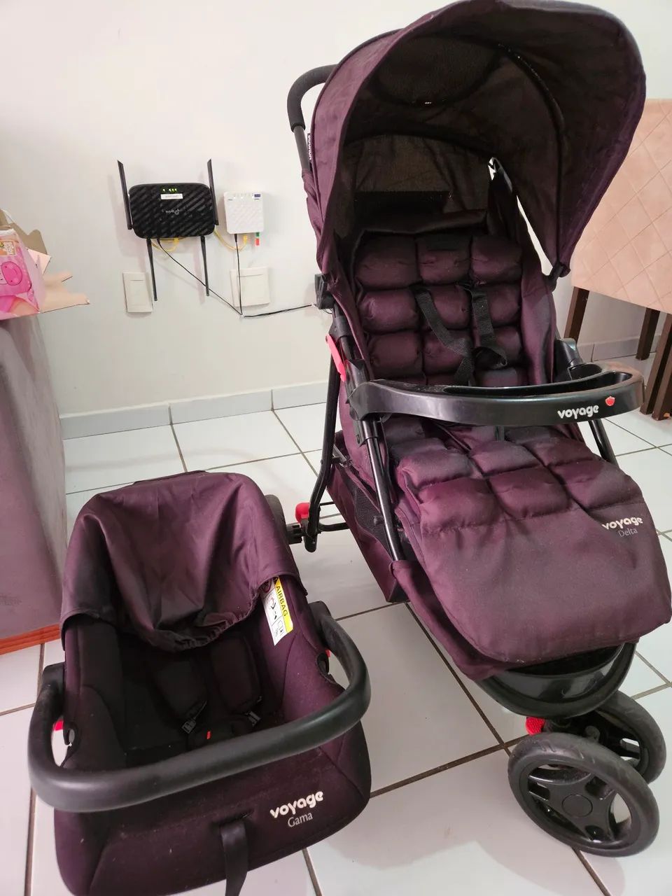CARRINHO DE BEBE + BEBE CONFORTO - Foto 5