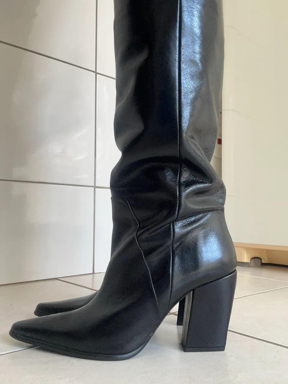 Bota ZARA original usada apenas uma vez  - Foto 5