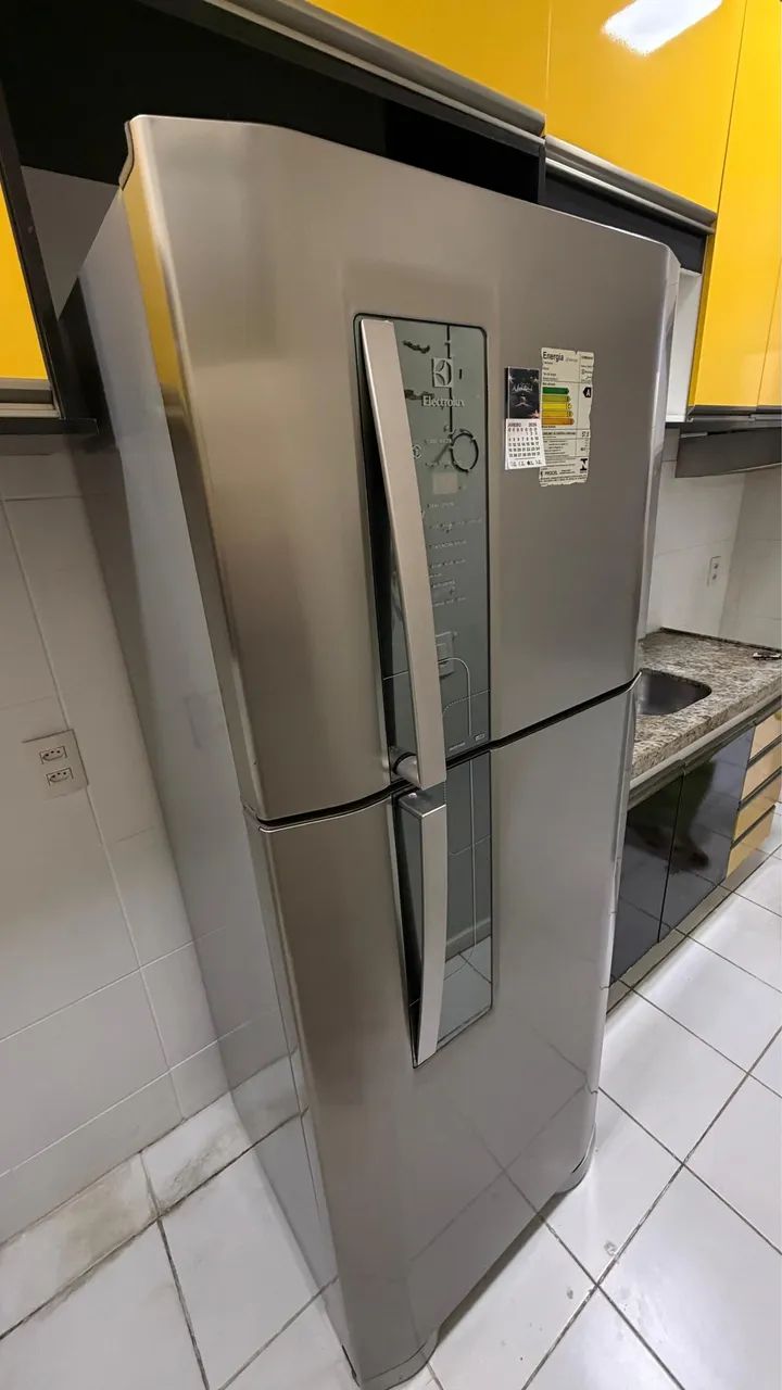 GELADEIRA ELETROLUX CONSERVADA INOX