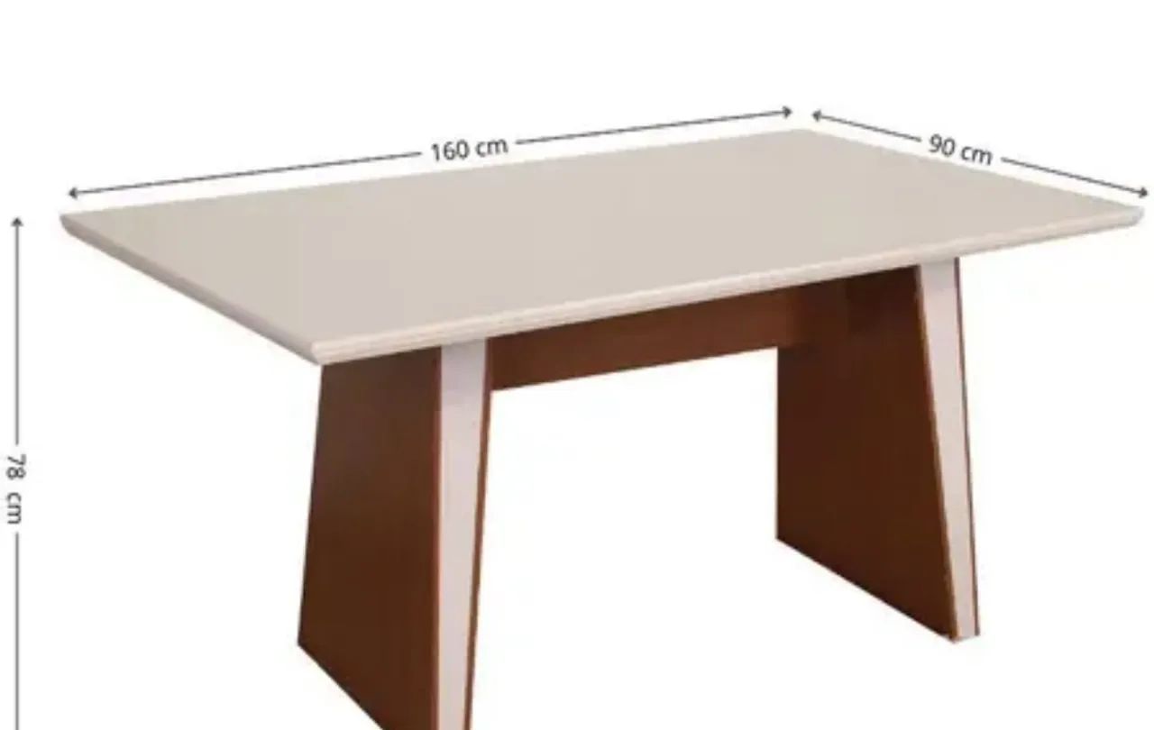 Vendo mesa com 6 cadeiras - Foto 3