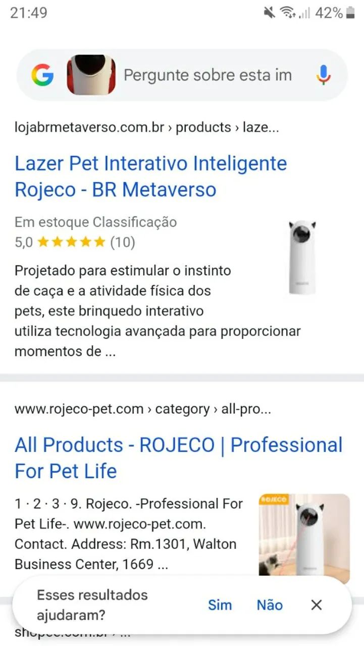 Brinquedo eletrônico pets a laser funciona perfeitamente  - Foto 4