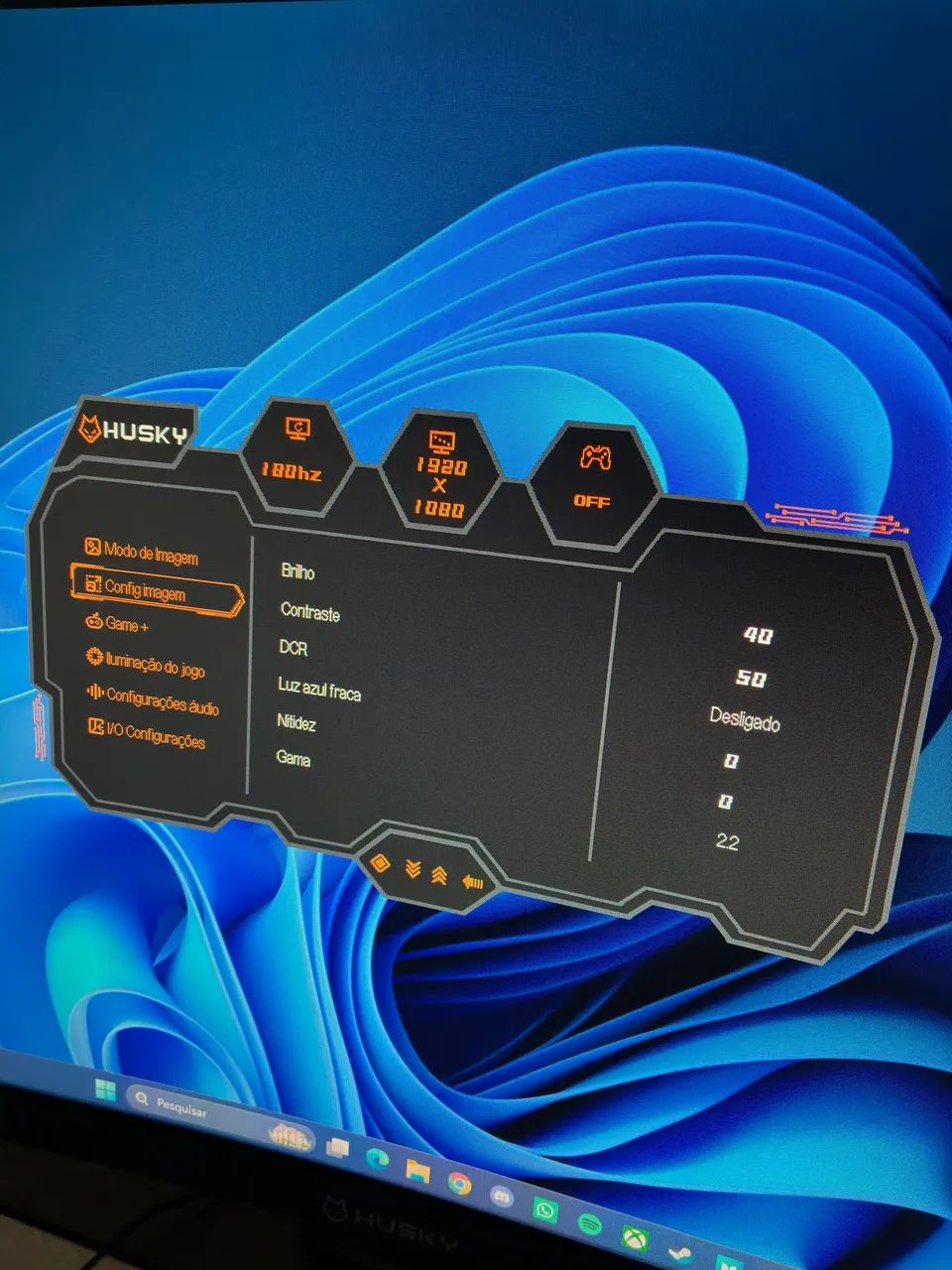 Monitor Husky Boreal 24? 180Hz  - Foto 3
