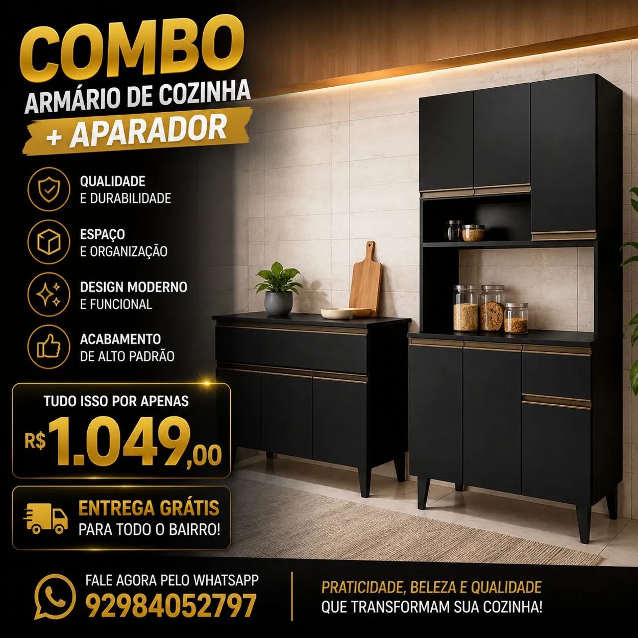 Armário de cozinha  - Foto 2
