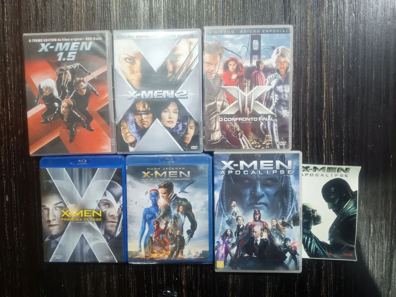 Coleção X-Men ( DVD + Bluray) 9 Discos 