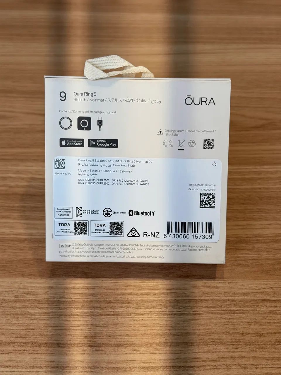 Oura Ring 5 Stealth Tam. 9 - Foto 5