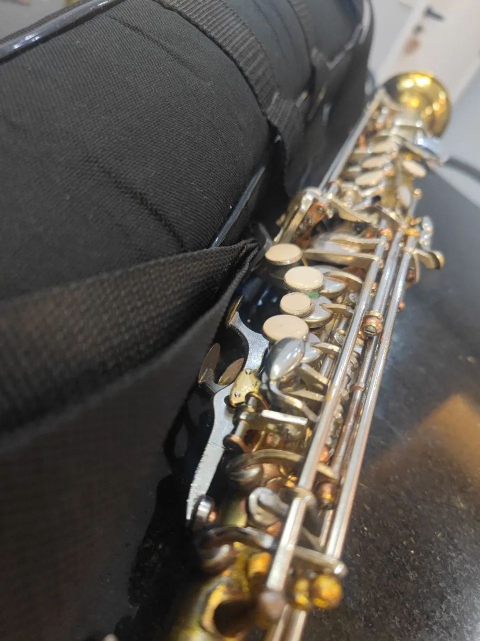 R$ 1.000,00 Sax Soprano Parrot Original Usado Revisado Nota Fiscal Garantia OLXPAY Sib  - Foto 4