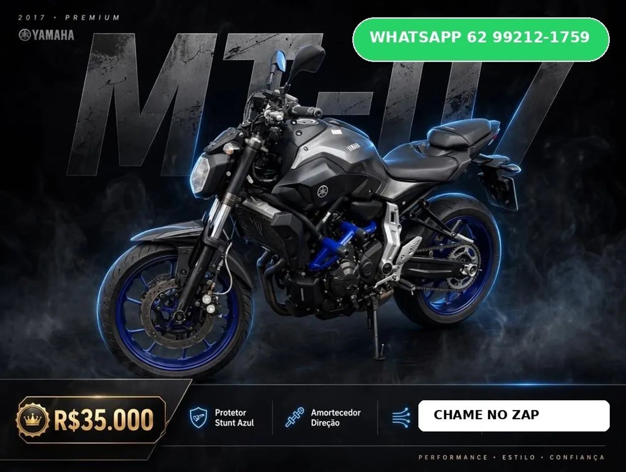  YAMAHA MT-07 2017  - Foto 3