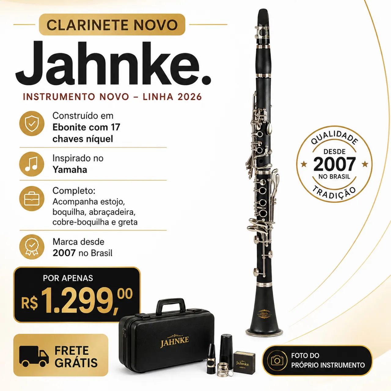Clarinete Jahnke size 2007 