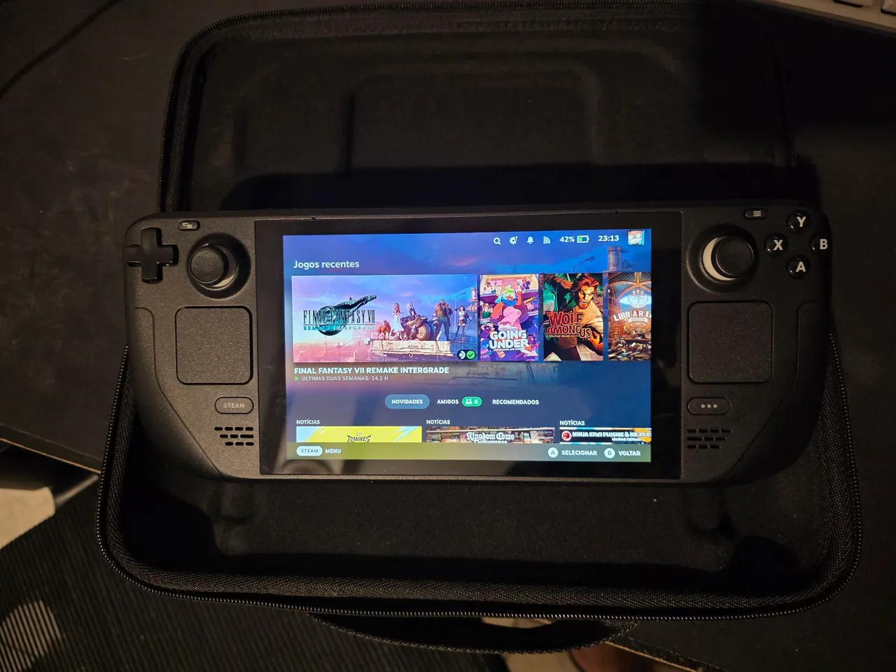Steam Deck LCD NVMe 2TB Suporte - Consoles de Vídeo Game - Centro