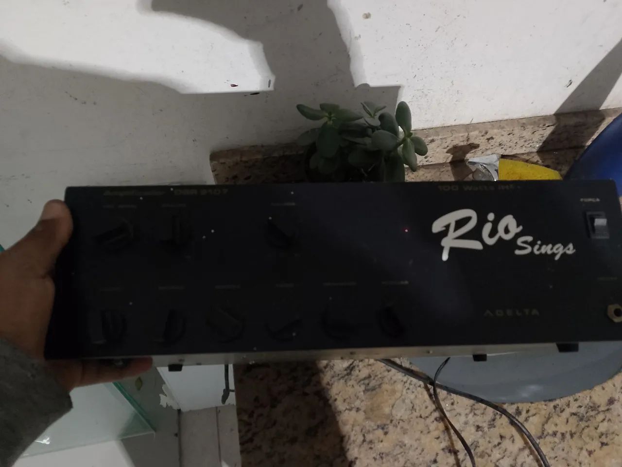 Amplificador delta dbr 9107 - Foto 2