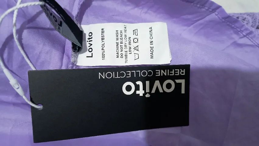 Vestido de renda lilás NOVO - Foto 5