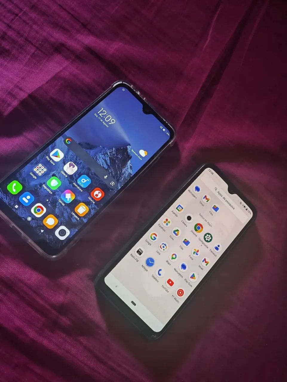 2 Celulares funcional e 1 com tela quebrada  - Foto 2