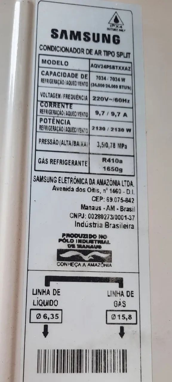 Ar-condicionado 24000 btus  - Foto 3