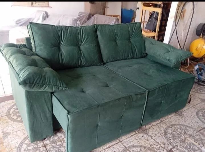 Sofá retrátil 1,90m;preço 1.390$,pagamento no ato da entrega - Foto 2