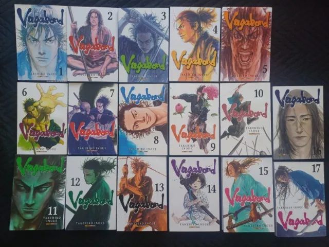 Vagabond - vols. 1 ao 17 - Panini - Foto 2