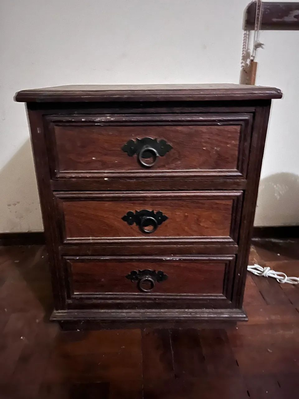 Cama sucupira solteiro e criado mudo  - Foto 2