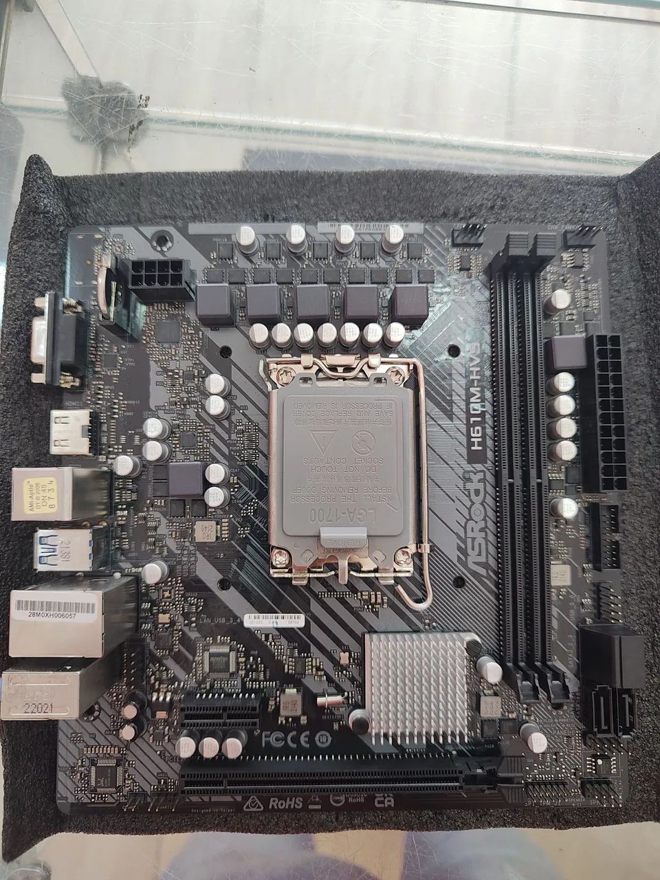 Placa mãe Asrock h610 socket 1700
