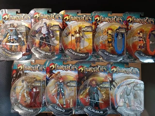 Coleção Bonecos Thundercats Thunder Lynx 4" Bandai Novos - Foto 3