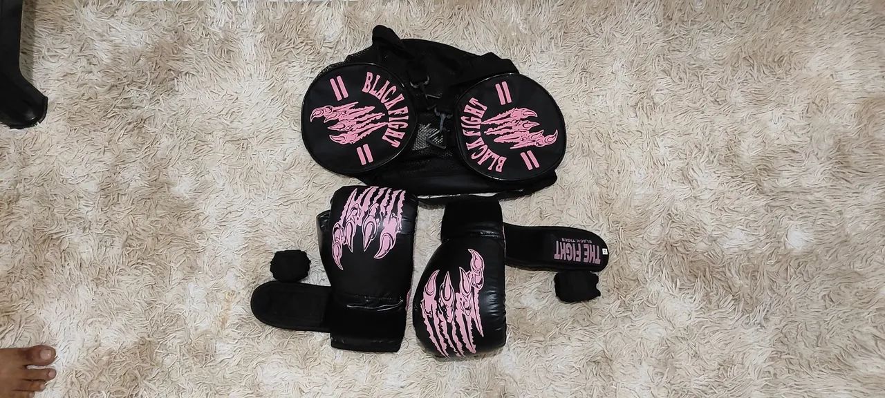 Luva Black fight - Foto 3