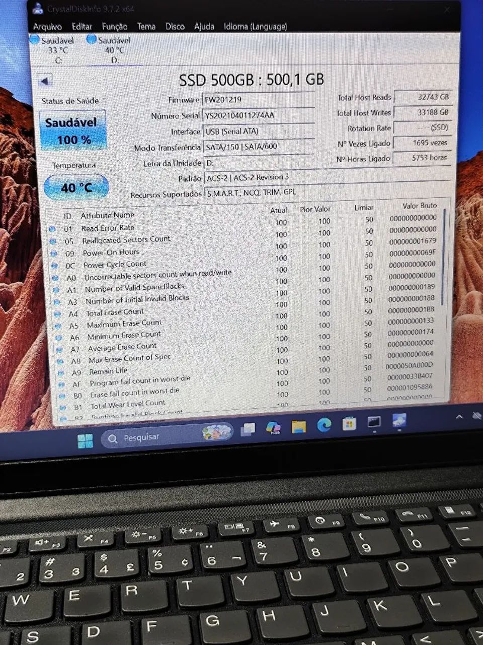 SSD SATA 500GB - Foto 3
