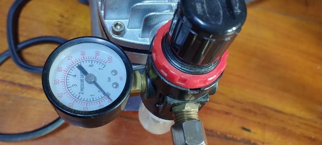Mini compressor aerógrafo  - Foto 2