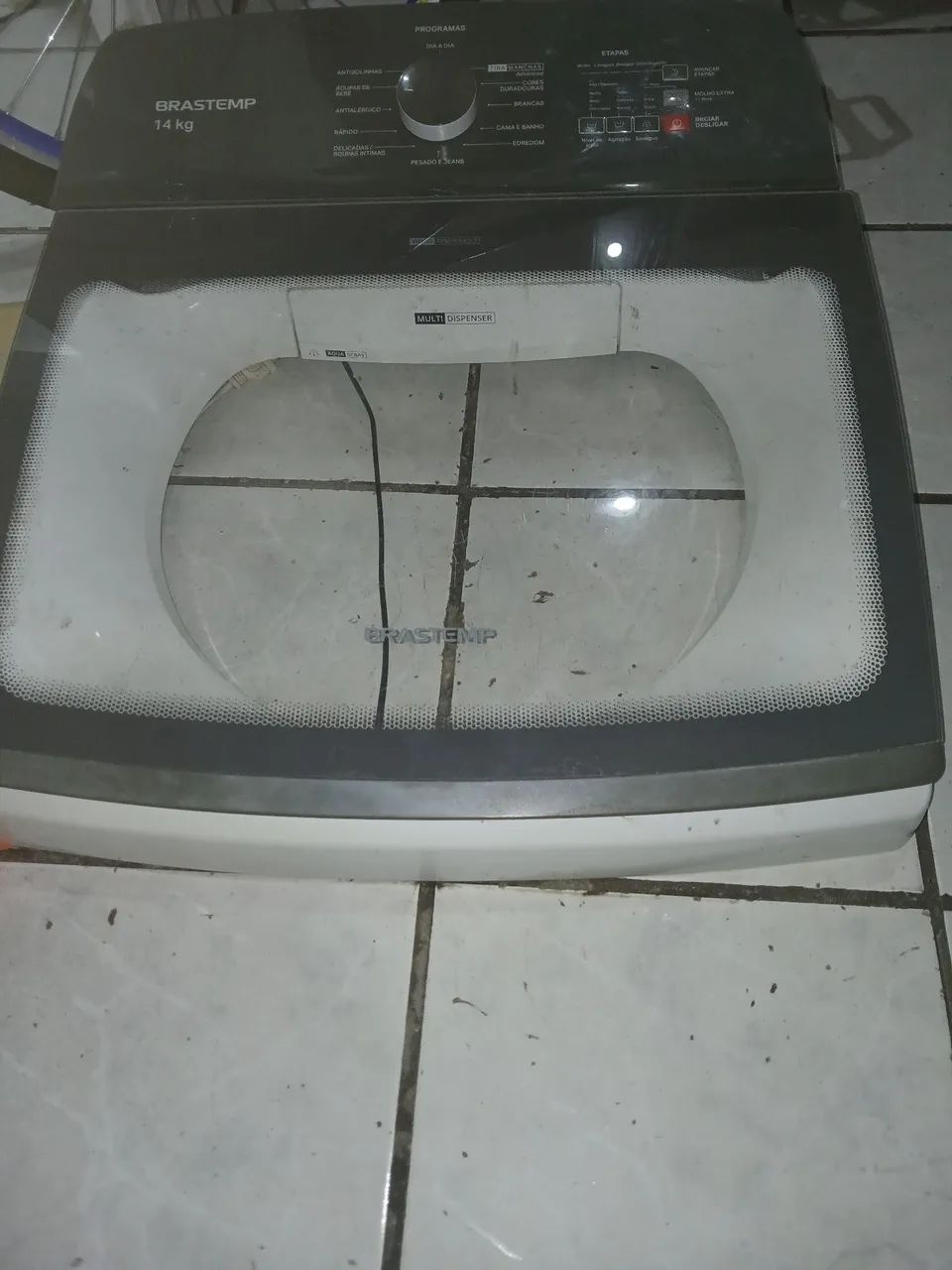 Tampa de máquina 