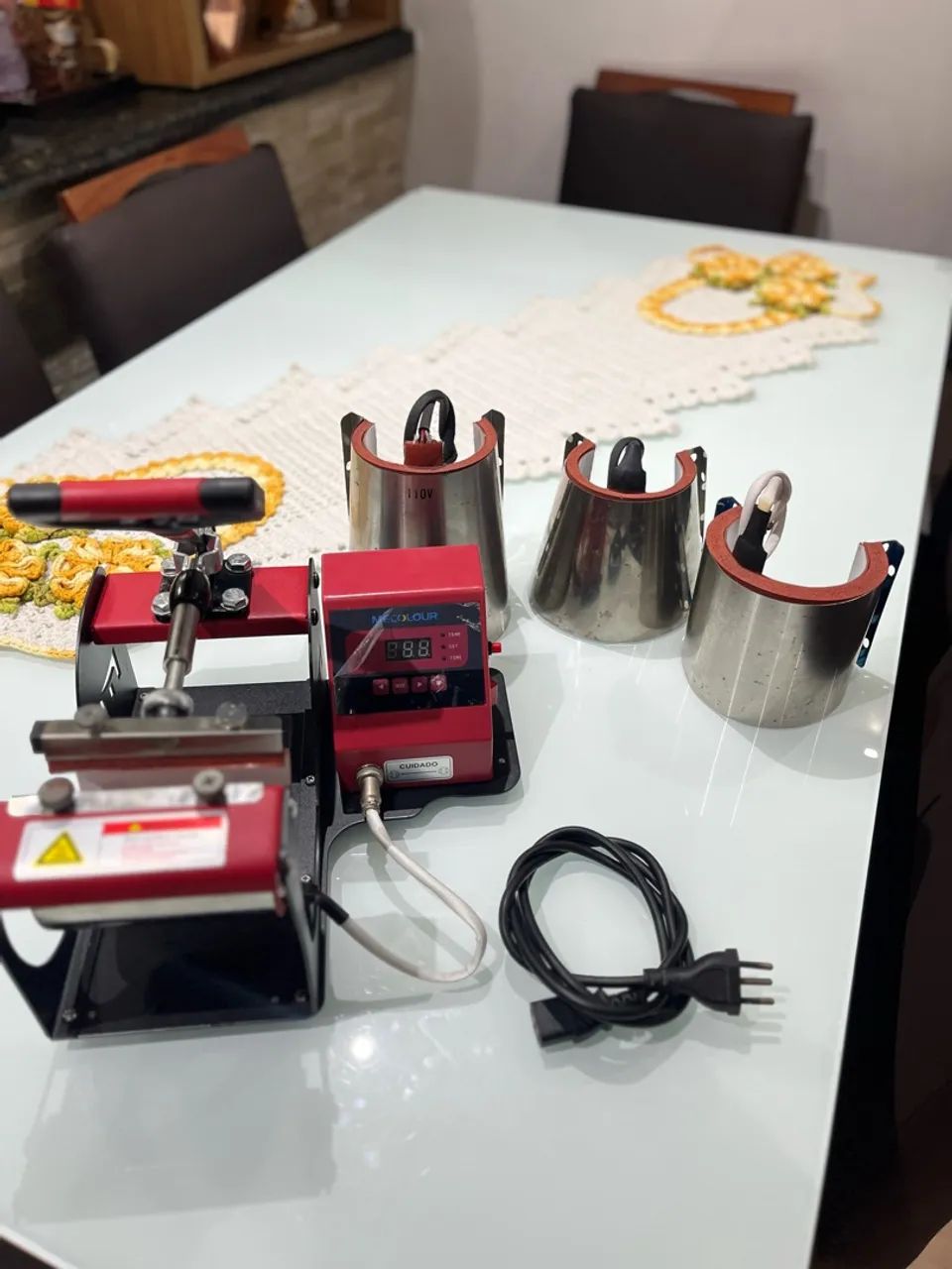 Prensa térmica para canecas