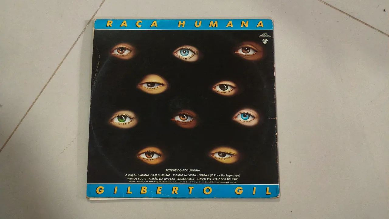 LP Gilberto Gil - Raça Humana - Foto 3