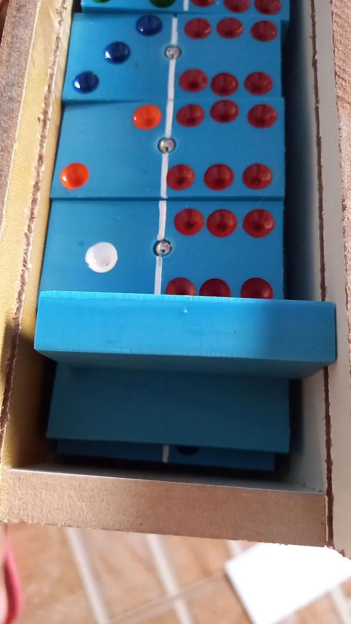 Dominó  pvc com pino, todos novos. - Foto 4