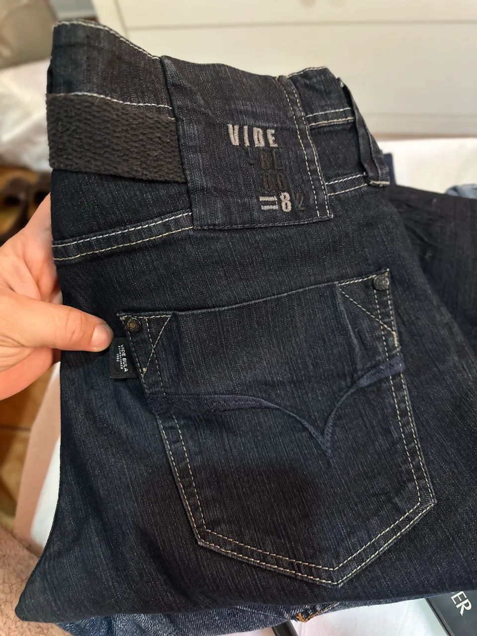 Vende-se | Calça Jeans Vide Bula  - Foto 4