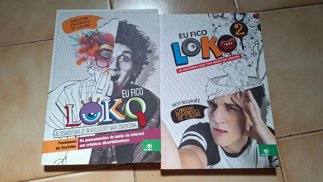 Livro Eu Fico Loko 1 e 2
