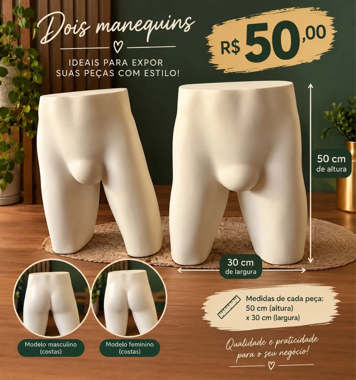 Manequim masculino 