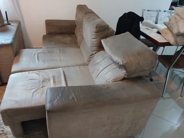 Sofá retratil usado 5 lugares  - Foto 3