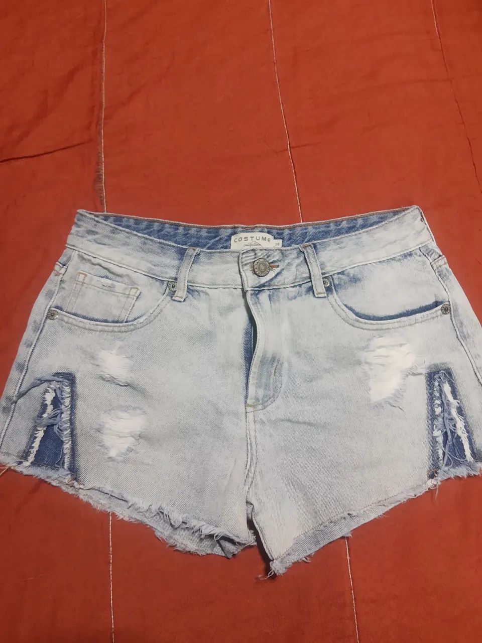 Vendo 6 short jeans novo tamanho 38 