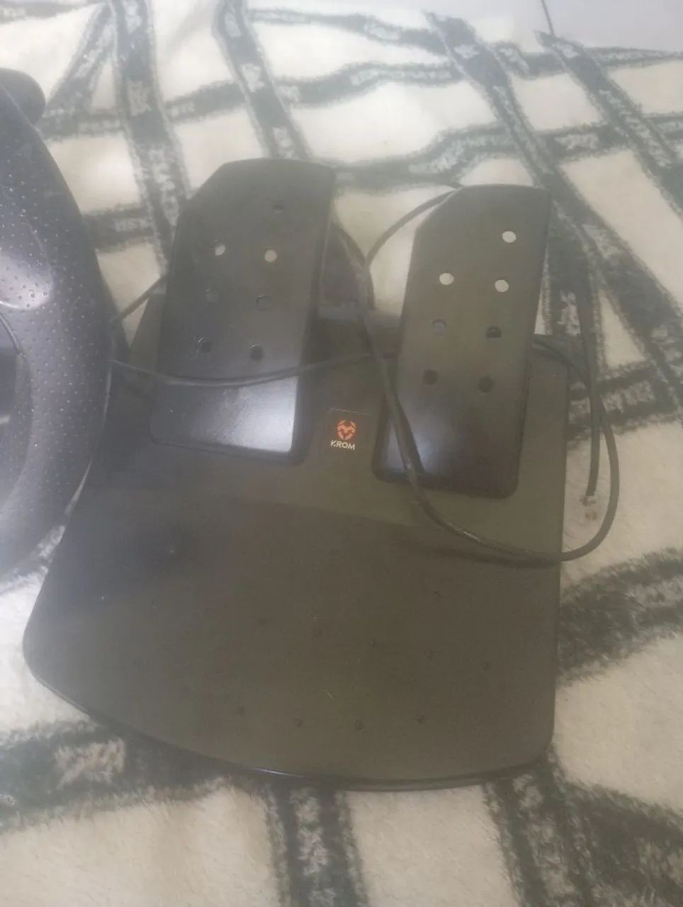 Volante com pedal krom - Foto 3