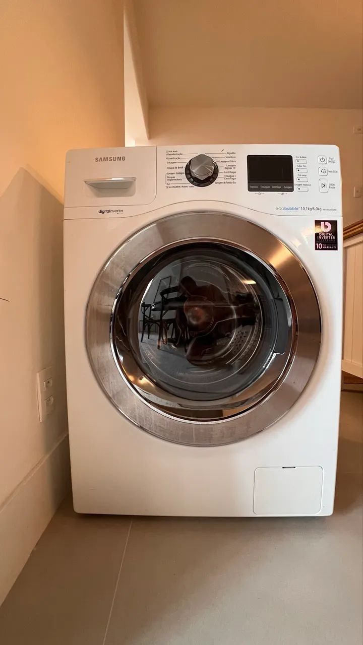 Lava e seca Samsung ecobubble 10,1kg - Foto 4