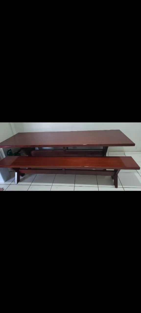 MESA COM BANCOS  - Foto 3