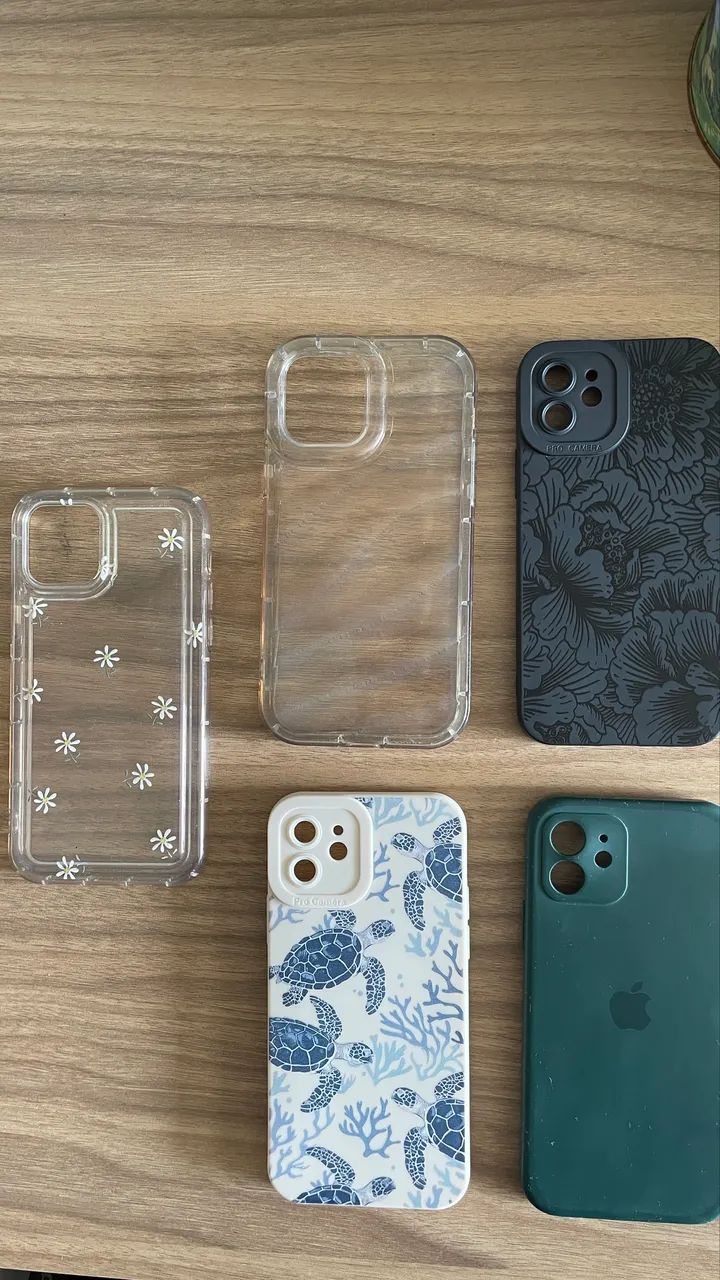 5 capinhas do Iphone 12