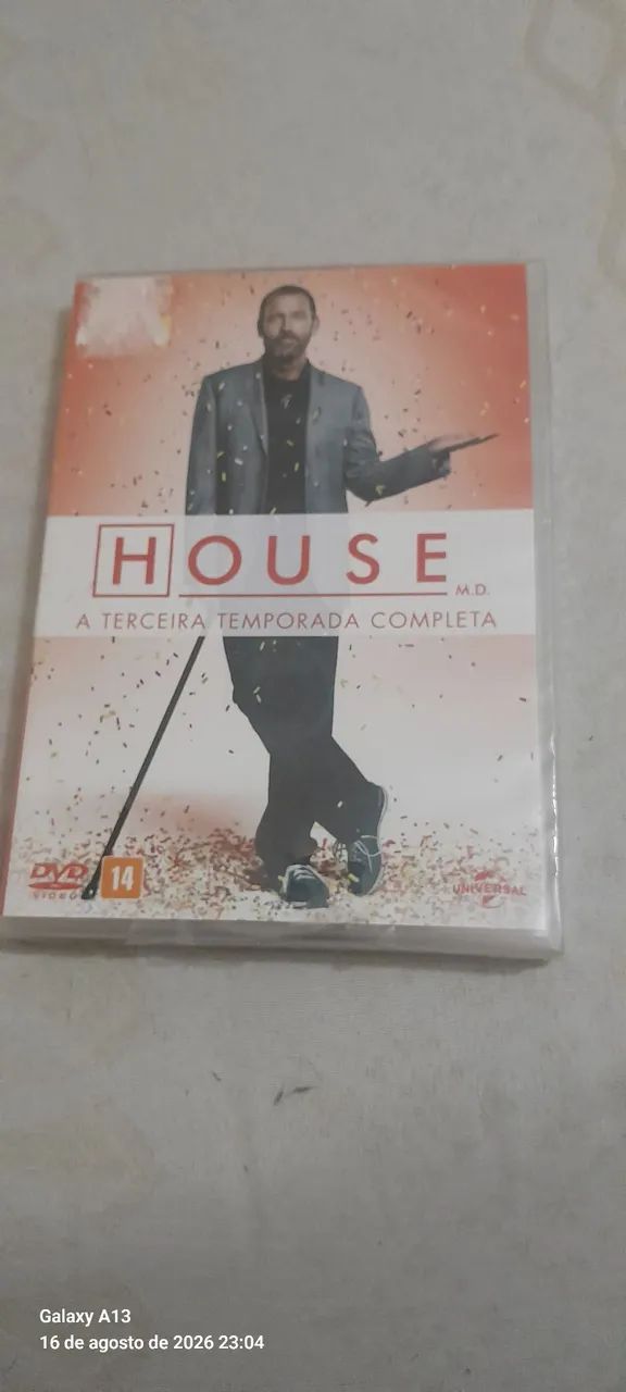 Box colecão dvd House m.d