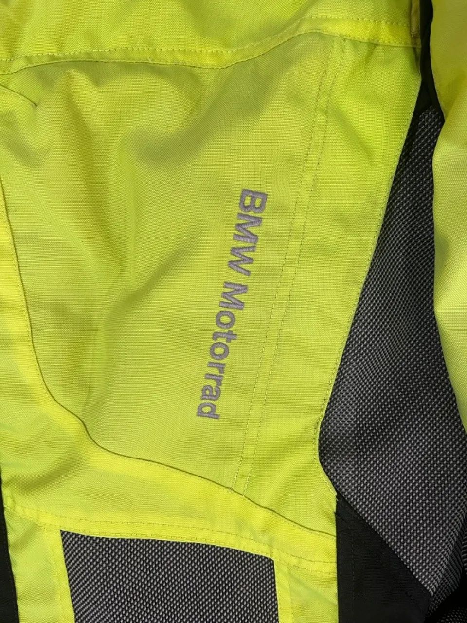 Jaqueta Para Moto Bmw Airshell Amarela Ventilada Tam : 52 - Foto 3