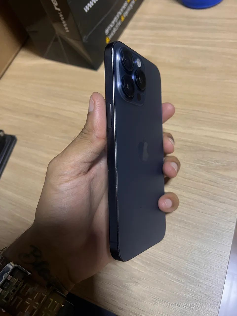 iPHONE 15 PRO MAX 256GB AZUL