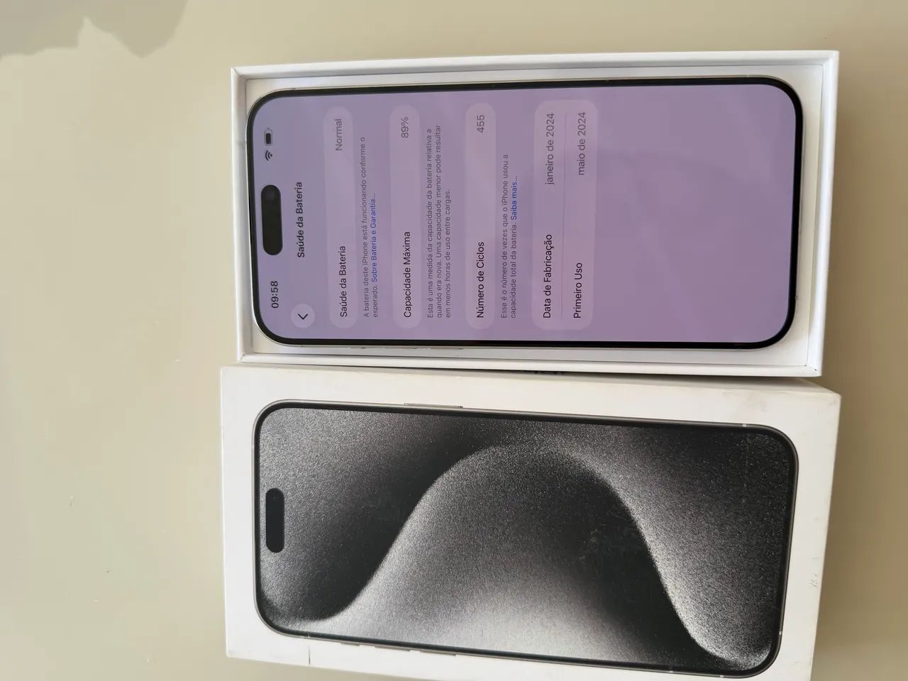 iPhone 15 pro Max 256gb - Celulares e Smartphones - Coração