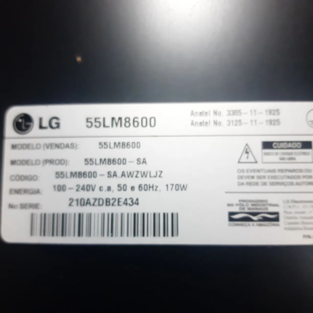 Tv LCD lg 55 pol - Foto 2